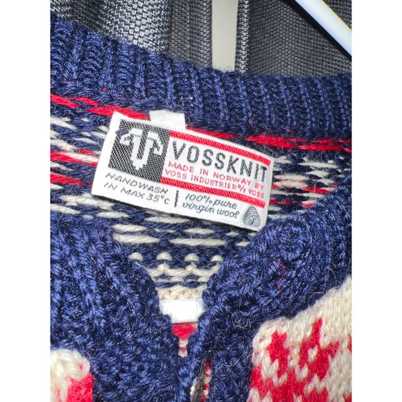 Vossknit Wool Sweater Size Large - Picture 2 of 3